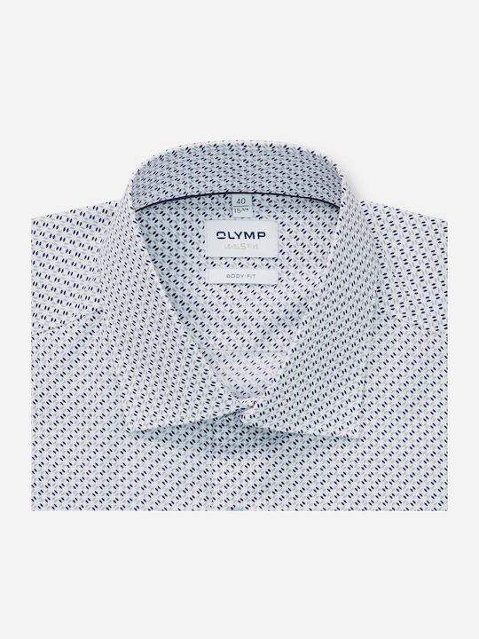 Body Fit Long-sleeved Shirt White