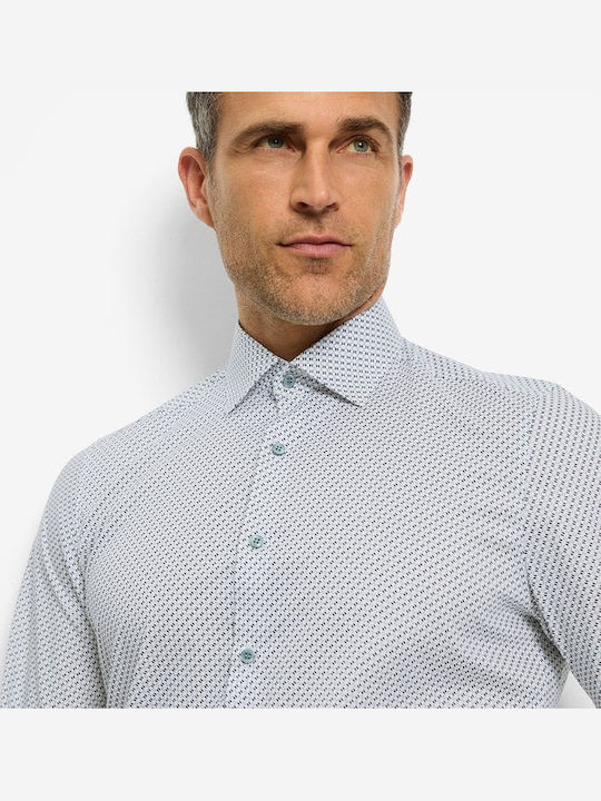 Body Fit Long-sleeved Shirt White