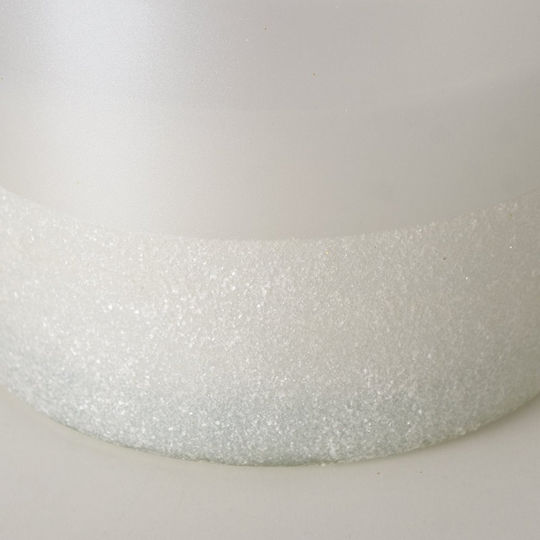 MSA Dekoratives Kerze Gefäß Weiß 11x8cm 1Stück