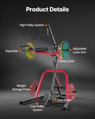 Vevor Aparat multifuncțional de fitness fără greutăți