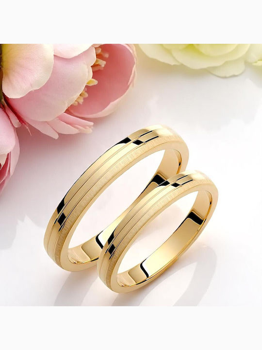 Valauro Eheringe Gold 9k – Dicke 3.00mm