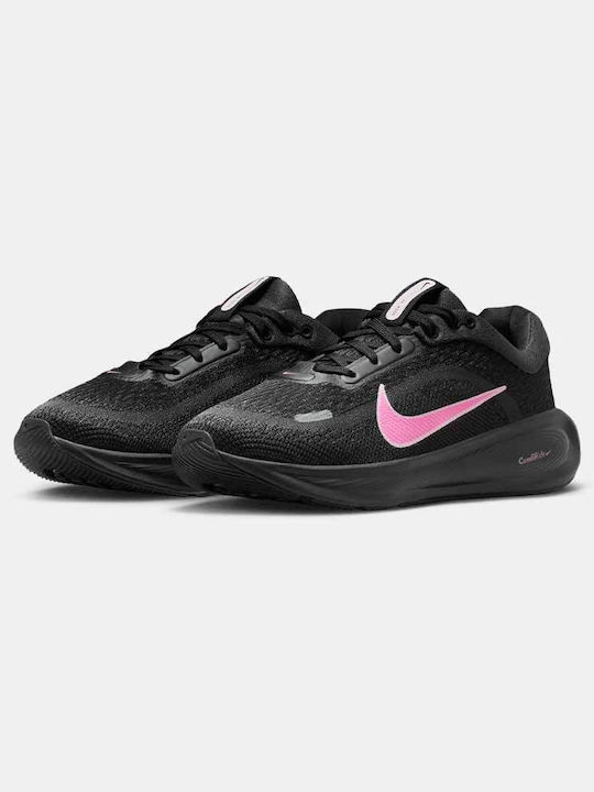 Kids Sports Shoes Running with Laces Black