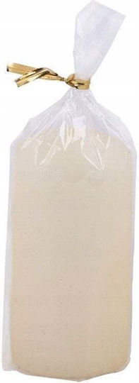 Microlink Ecru Pillar Candle