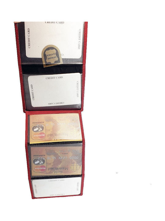 Portofel bărbătesc De călătorie cu RFID Roșu