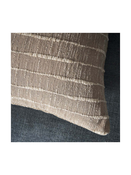 Gofis Home Διακοσμητική Μαξιλαροθήκη Vespera Beige 148/06 50x50εκ.