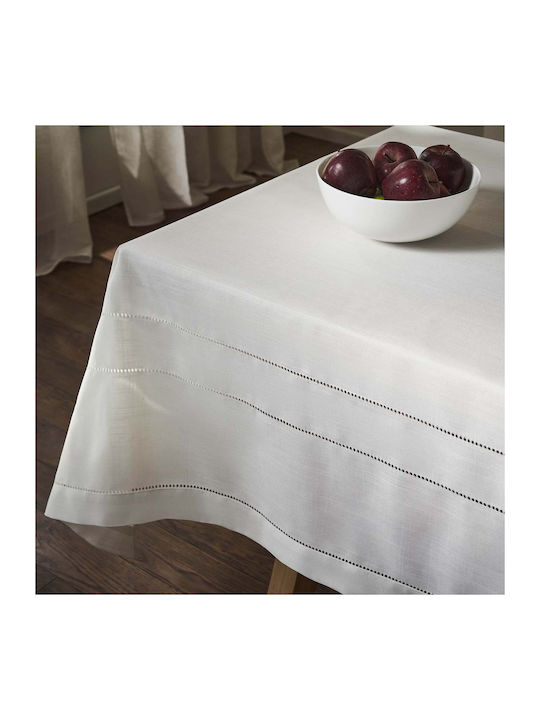 Gofis Home Tablecloth Lorelai Off White 197/05 150x260cm