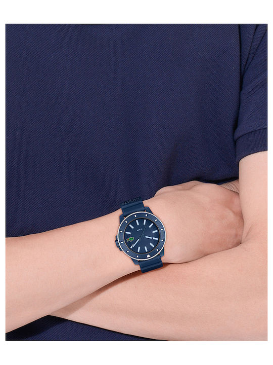 Lacoste Scuba12.12 Ρολόι Μπαταρίας με Μεταλλικό Μπρασελέ Lacoste Scuba12.12 Ρολόι Μπαταρίας με Μεταλλικό Μπρασελέ