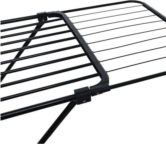 Viosarp Folding Floor Metallic Clothes Drying Rack with 18m Hanging Length