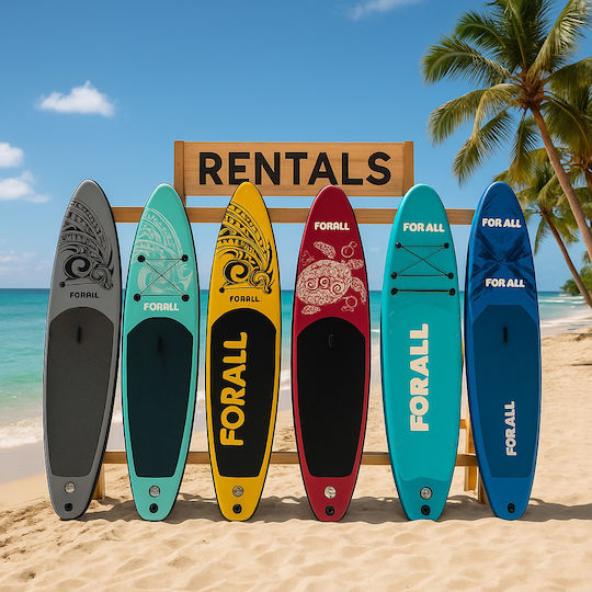 ForAll Inflatable SUP Board with Length 3.2m Blue
