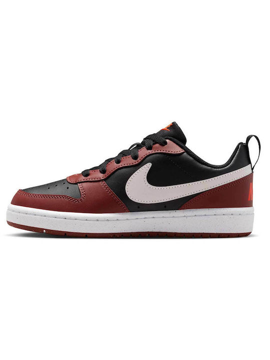 Court Borough Low Recraft Kids Sneakers Black