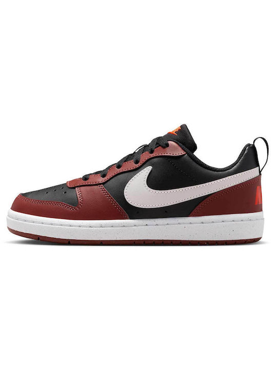 Court Borough Low Recraft Kids Sneakers Black