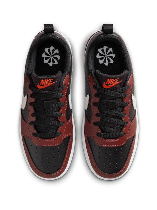 Court Borough Low Recraft Kids Sneakers Black