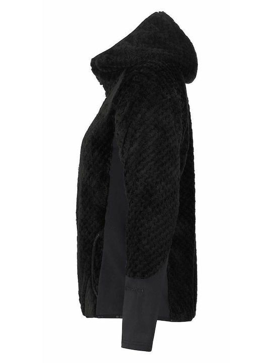 Women's Cardigan with Zipper Black