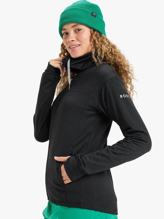Vertere Women's Cardigan with Zipper Black