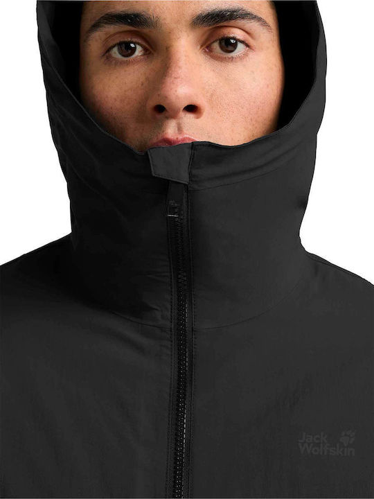 Jacket Waterproof and Windproof Black
