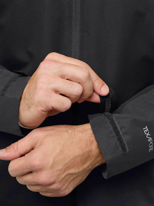 Jacket Waterproof and Windproof Black