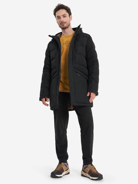 Winter Jacket Parka Waterproof Black