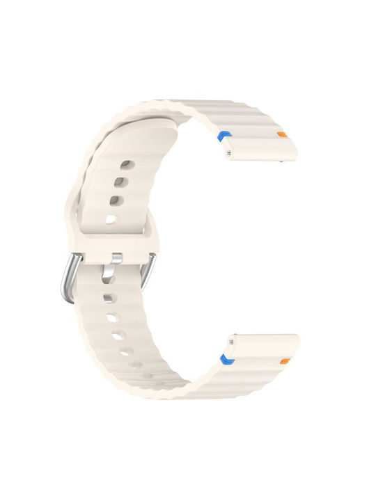 Curea Silicon Alb (Galaxy Watch 3 45mm - Ceas Galaxy Watch 3 45mm)