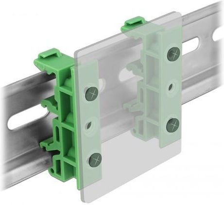 Аксесоари За Мрежа Delock Rail Clip Platine 4 Броя