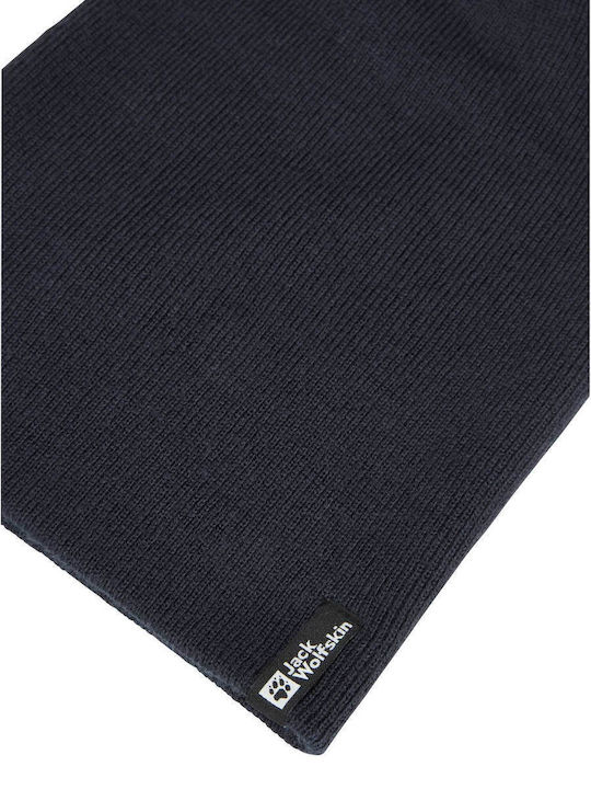 Beanie Unisex Beanie with Rib Knit in Blue color