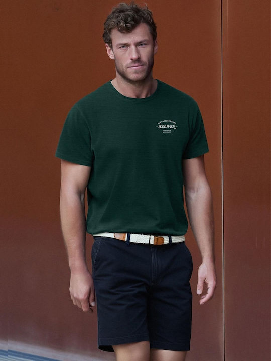 Phoenix Ανδρική Βερμούδα Chino Dark Navy