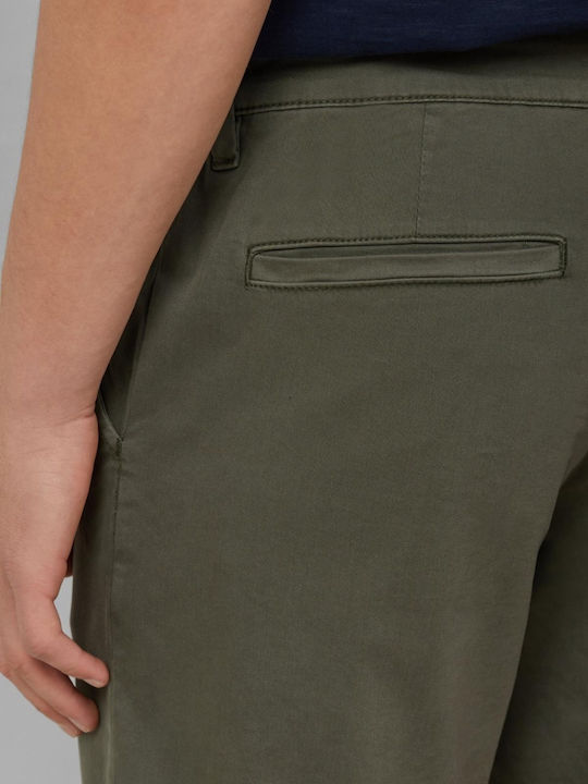 Bermudă de Bărbați Chino Dark Green