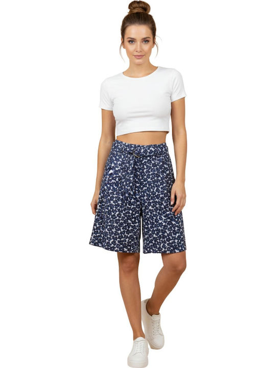 Femei Pantaloni scurți Navy Floral