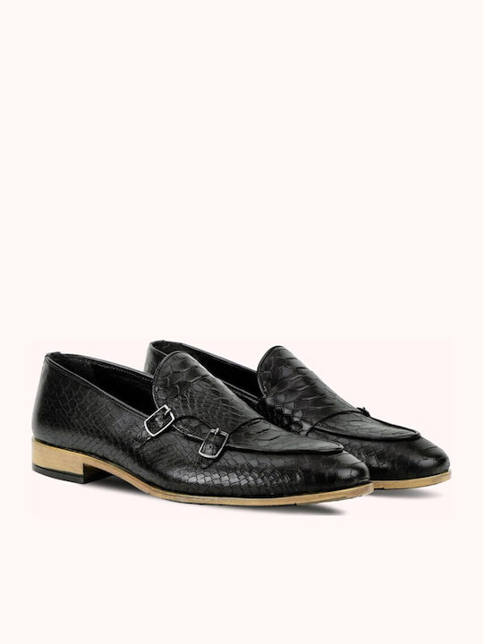 Men's Leather Moccasins Black