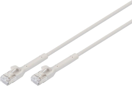 Digitus Direct Attach Copper Cat.6a (Gigabit) Καλώδιο Δικτύου Ethernet 3m Γκρι