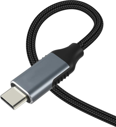 Vcom Cu405m-1.8m кабел USB A M към USB C M 1.8m екраниран черен