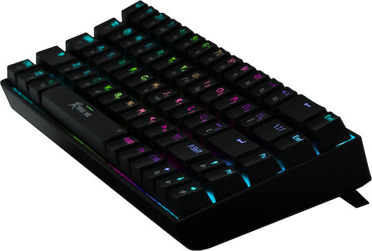 Xtrike Me GK-995W Ασύρματο Gaming Μηχανικό Πληκτρολόγιο 60% με Custom Red διακόπτες και RGB φωτισμό (International English)