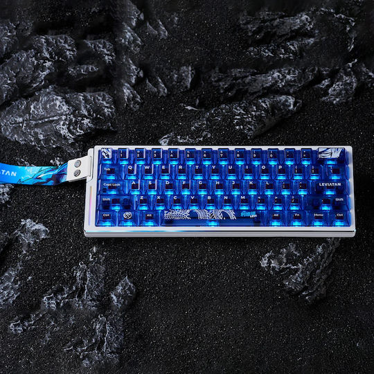 ATK EDGE 60 HE Master Ηall Effect Gaming Πληκτρολόγιο 60% με Gateron Magnetic Jade Pro διακόπτες και RGB φωτισμό (Αγγλικό US) Leviatan