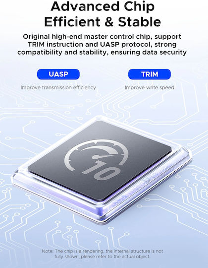 Orico Θήκη για Σκληρό Δίσκο M.2 SATA III NVME με σύνδεση SATA / USB 3.2 / USB 3.1 σε Γκρι χρώμα