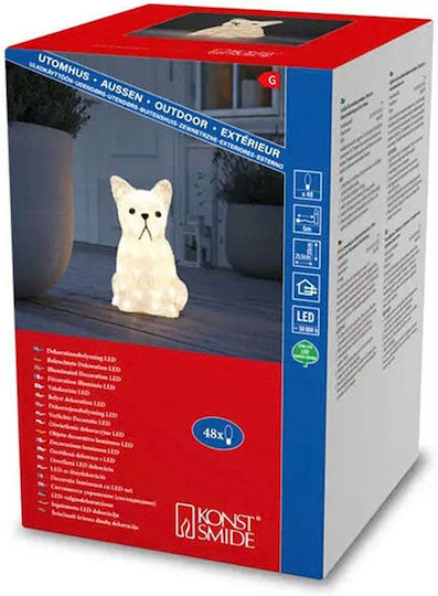 Christmas Lamp Konstsmide Dog 48 Leds 33cm 6258-103