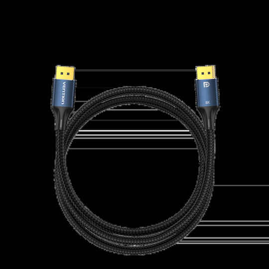 Vention Braided HDMI Cable Male - HDMI Male 1.5m Blue