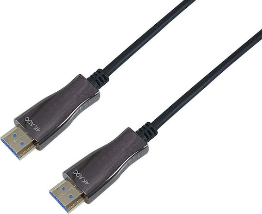 Equip HDMI 2.0 Premium High Speed 4K 60Hz HDR Кабел HDMI Мъжки - HDMI Мъжки 20м Черен