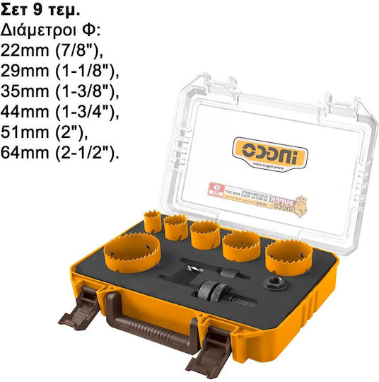 Ingco Diamond Hole Saw Set