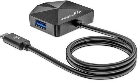 Manhattan Hub 4 Θυρών USB 3.2 με σύνδεση USB-C