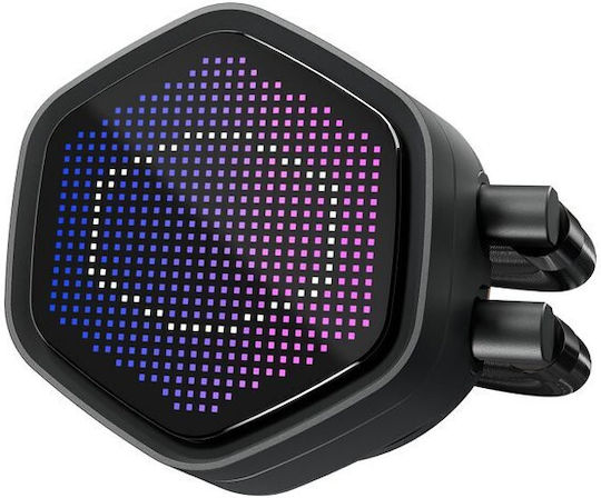 CoolerMaster MasterLiquid 360 Atmos II LED Water Cooling AIO CPU with 3 120mm Fans and RGB Lighting
