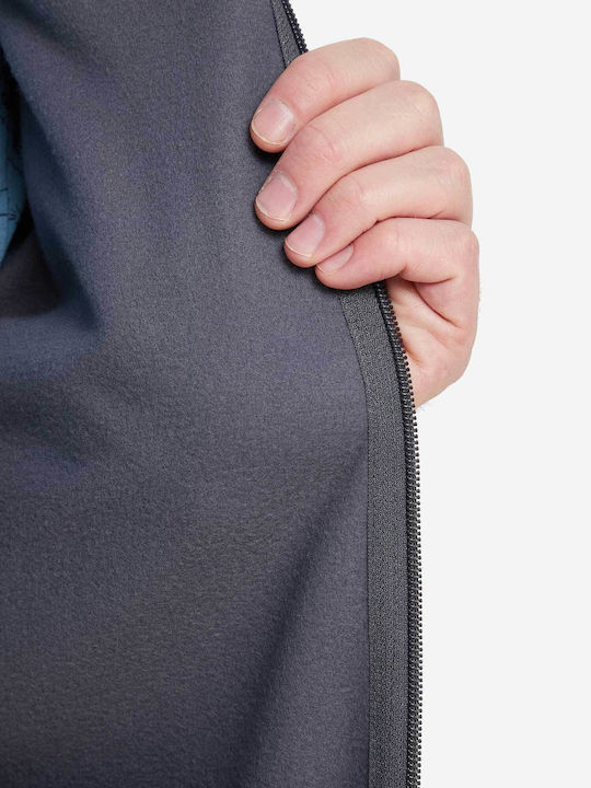 Men's Fleece Cardigan Grey