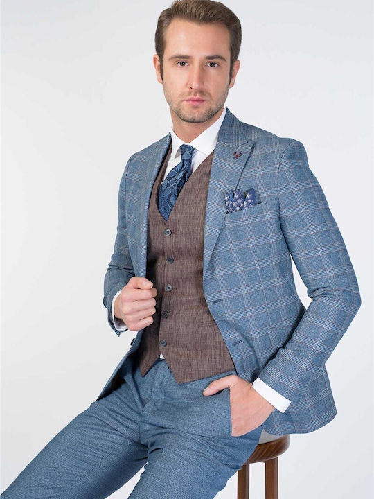 Costum Bărbați Blue