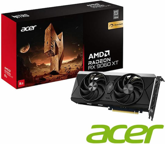 Acer Radeon RX 9060 XT 8GB GDDR6 Nitro Radeon™ XT OC Видеокарта