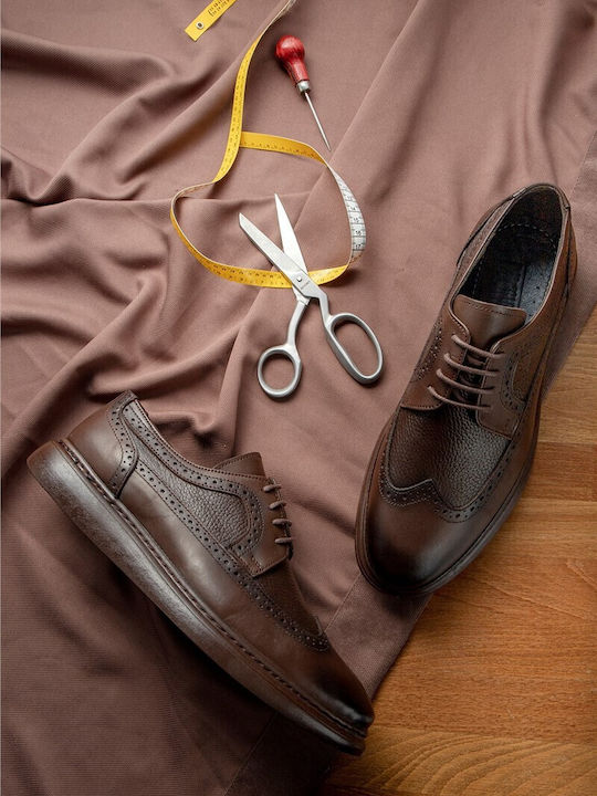 Leder Herrenschuhe Braun