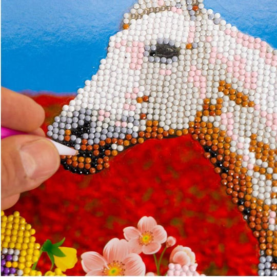 Nice Diamantiny Level Up Δημιουργικό Σετ Μωσαϊκού “wild White Horse” Πολύχρωμα Διαμαντάκια 96206 8+ Ετών