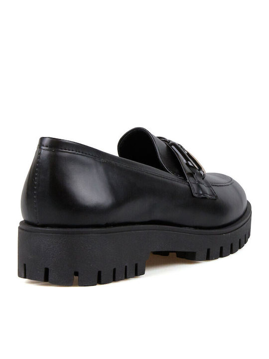 Women's Loafers in Black Color