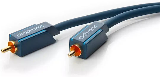 Clicktronic 2m RCA male Cable (70445)
