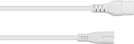 Kabelmeister IEC C8 - IEC C7 Cable 5m Λευκό SK0870-W050
