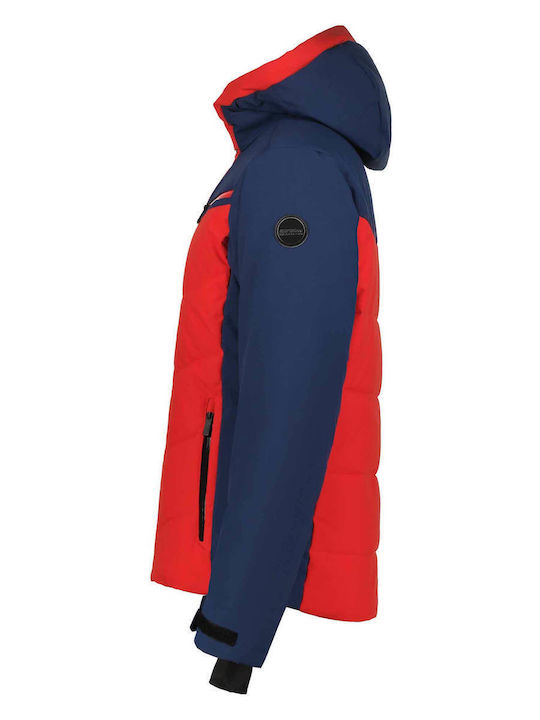 Icepeak 56117839-393 Ανδρικό Μπουφάν για Σκι & Snowboard Μπλε