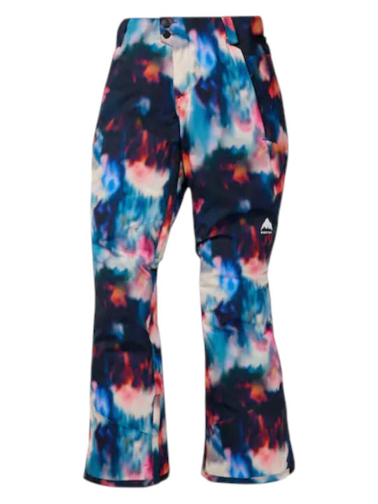 Burton Reserve 2l Stretch 3026810EZHRG Γυναικείο Παντελόνι Σκι & Snowboard Πολύχρωμο