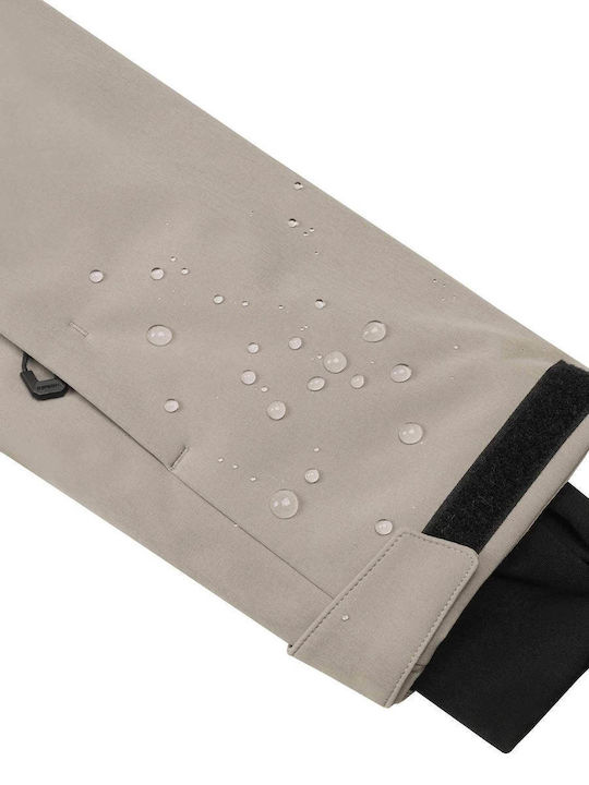 Icepeak 57820542-245 Ανδρικό Μπουφάν Soft Shell για Σκι & Snowboard Γκρι